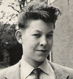 David Burrell.  Photograph taken around 1959.